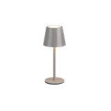 Diaz LED table lamp harmaa rechargeable