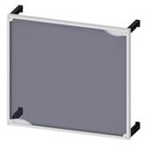 Reserve section cover with inspection window H=450 mm, W=500 mm