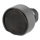 Push-button Ø 32, guarded black