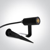 67538A/B/W BLACK GARDEN SPOT 2W WW 700mA IP65 DARK LIGHT