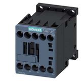 Contactor, AC-3, 9 A/4 kW/400 V, 2 NO + 2 NC, 72 V DC, 4-pole, screw terminals
