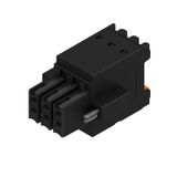 PCB plug-in connector, female plug, 3.50 mm, Number of poles: 6, 180°, PUSH IN with push button, Clamping range, max. : 1.5 mm², Box