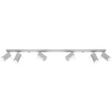 RING CEILING LAMP 6L GREY GU10 6X40W IP20