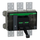 Switch disconnector basic frame, ComPacT NS2500 type NA, 3P, fixed, manually operated, 2500A