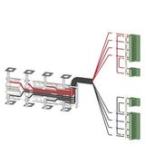 Accessory for 3KC8 power supply cable for upper connection 4-pole