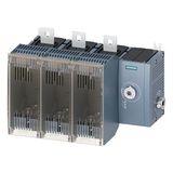 Switch disconnector with fuse 400 A, size 4, 4-pole for LV HRC fuse size 1
