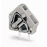 Stackable PCB terminal block 2.5 mm² Pin spacing 5/5.08 mm light green