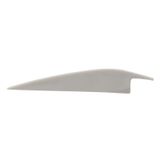 End cap for BC without hole, silver color, 1 pc