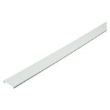 PLASTIC WALL GUTTER COVER 80MM LENGTH=2M WHITE RAL9010