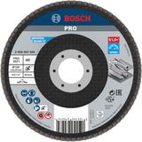 PRO Metal X571 Flap Disc Straight Version Fiber for Small Angle Grinders