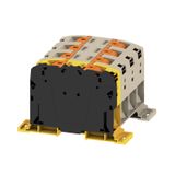 Feed-through terminal block, PUSH IN, dark beige, 150 mm², 309 A, 1000