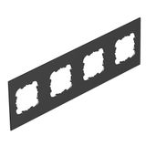 OBO T12L/P4S 34795DA cover plate Teli-Tank 4-f round hole