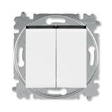 3559H-A53445 62W Switch 2 gang 2-way + 2-way retractive