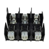 Eaton Bussmann series JM modular fuse block, 600V, 60A, Box lug, Three-pole, 14