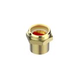 Sight glass socket, SGR, 3/4 in, NPT