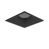 DL SQUARE MIDI ZWARTE REFLECTOR