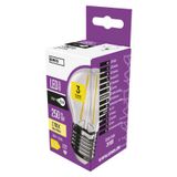 LED bulb Filament Mini Globe / E27 / 1.8 W (25 W) / 250 lm / warm white