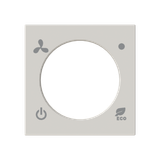 Cover plate - KNX RTC - 2M - Dune