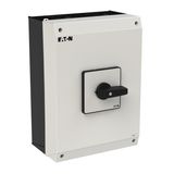 P3 On-off switch, 80 A,Surface mounting, 3 pole, Form I5, Black, Short