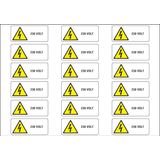 Adhesive label - Dimensions: 300 x 210 mm