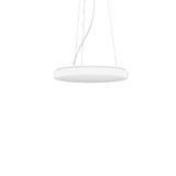 Flat Polymero Kreis Slim, 28 W, 3400 lm, 840, white, Phase-cut Pendant