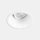 Downlight Play High Visual Confort Round Adjustable 12.5W TW 2700K-6500K CRI 90 44.4º DALI DT8 White IP23 1053lm