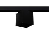 3-PHASE QUAD BLACK GU10 TRACK LAMP 3000K 7W 510LM