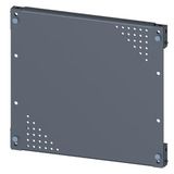 SIVACON, mounting plate, mounting with bracket, perforated, H: 300 mm, W: 400 mm