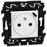 Light Now - socket french + usb C white