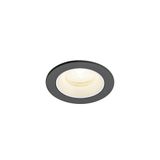 NUMINOS© XS recessed ceiling light 4000K 20ø IP20 rnd bl/wh