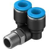 QSYL-1/4-10 Push-in Y-fitting
