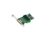 MOXA – CP-134EL-A-I-DB25M – 4-port low-profile PCI Express card with 4 kV overvoltage protection