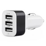 Phone charger 3xUSB white PCH-03