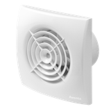 PULSAR Series fan with front propeller, back draft damper, timer + start delay