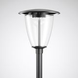 Post-top luminaires Lumantix Pilz (LTX P) CLO (normal) Lens Anthracite ET 23W 2600lm 70 rotationally sym. wide (RB6L) IP65 IK07 5 SDCM 7083840