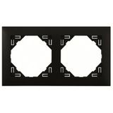 DOUBLE FRAME MATTE BLACK