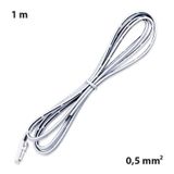 Connection cable with MP connector (plug), 1m 0.5mm2, white, free end 5mm