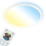 Ultra flat CCT LED panel,white, 1xLED/18W