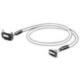 I/O connection cable, unshielded, FCN24 to MIL20, 3 m XW2Z0450M