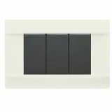 PLATE  THERMOPL.3 MOD.ICE WHITE