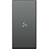 Cover with fan icon 1M, anthracite