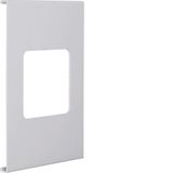 Pre-cut lid 1gang, FB 60190, light grey