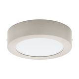LED-Ceiling-lamp 170 nickel-matt 'FUEVA PRO'