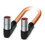 K-8E-M23FK/ 1,0-H00/M23FK-C5 - Connector in molded plastic on both sides