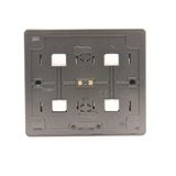 Single switch with indicator LED light, (module), 10AX, quick connection, Gold matt, metalic