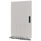 XSDMLV4097506 Box Solution door, ventilated, IP42, left, HxW=975x600mm, grey