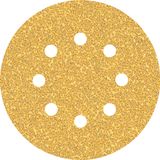 EXPERT C47 Sandpaper with 8 holes for Random Orbital Sanders 125 mm, G 4 5-pc