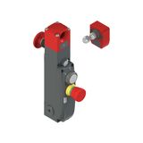 NG series safety switch with lock and integrated control devices, with actuator