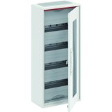 CA14VT ComfortLine Compact distribution board, Surface mounting, 48 SU, Isolated (Class II), IP44, Field Width: 1, Rows: 4, 650 mm x 300 mm x 160 mm