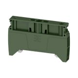 End bracket, Miscellaneous, black, TS 35, V-2, WEMID GF 30, Width: 8 m